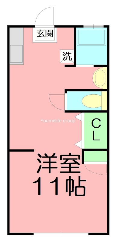 ハイツ松嶋 間取り