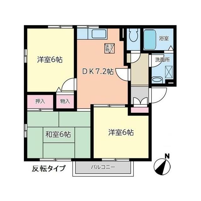 神奈川県横浜市栄区鍛冶ケ谷１丁目 間取り
