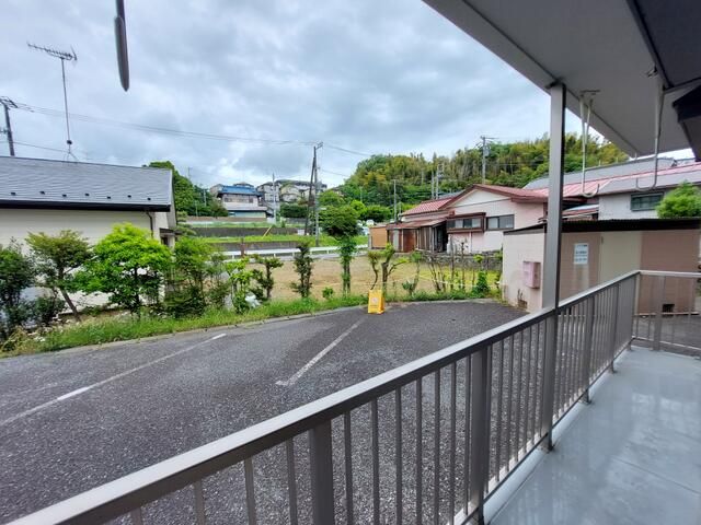 神奈川県横浜市栄区公田町 ベランダ