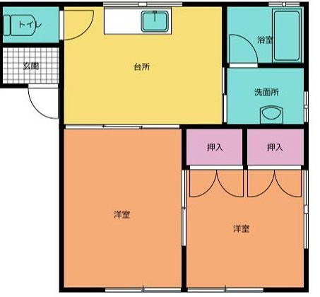 霞ハイツ 間取り