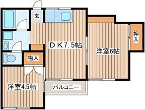 神奈川県藤沢市辻堂太平台２丁目 間取り
