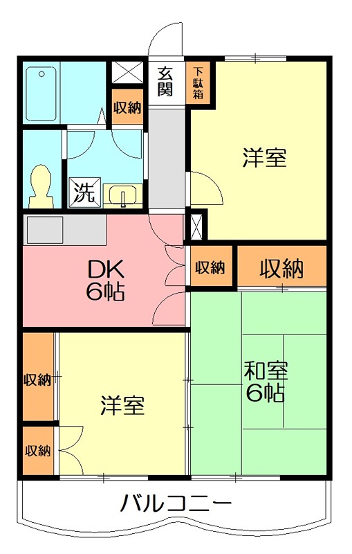 リバティー小泉 間取り