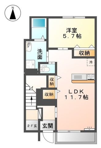 サンク・エトワール 間取り