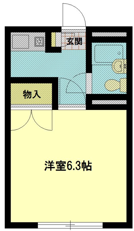 デュークガーデン大船Ⅲ 間取り