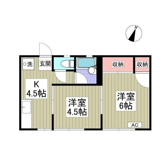 茅ヶ崎第二ＮＣハイツの物件画像2