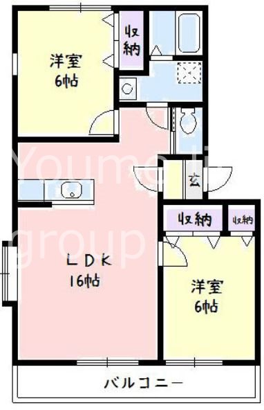 サントネージュⅡ 間取り