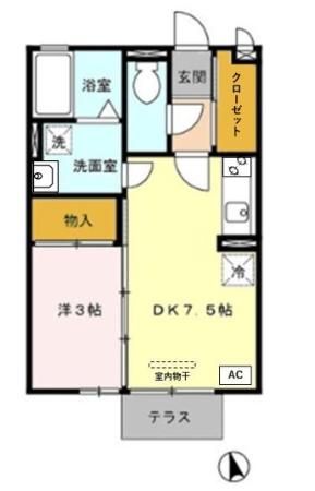 パルエクレール 間取り