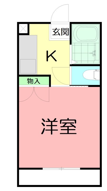 第2コーポ久保寺 間取り