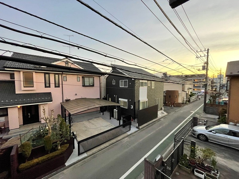 大山コーポ 眺望