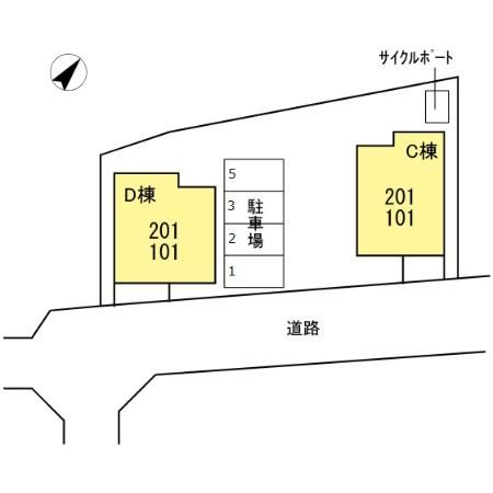 グレイス　C棟 間取り