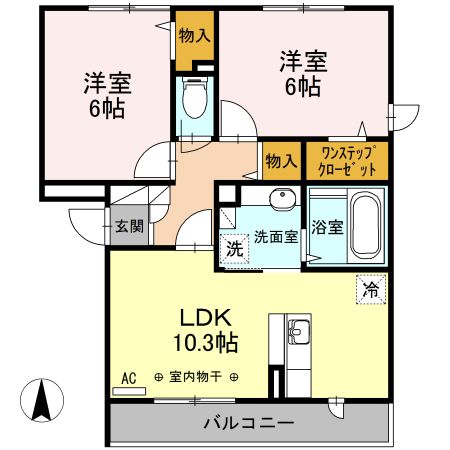 グランパルクセゾン 間取り