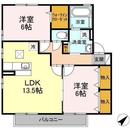 パルプレジオ 間取り