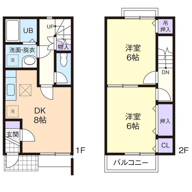 プラムヒル　Ｄ 間取り
