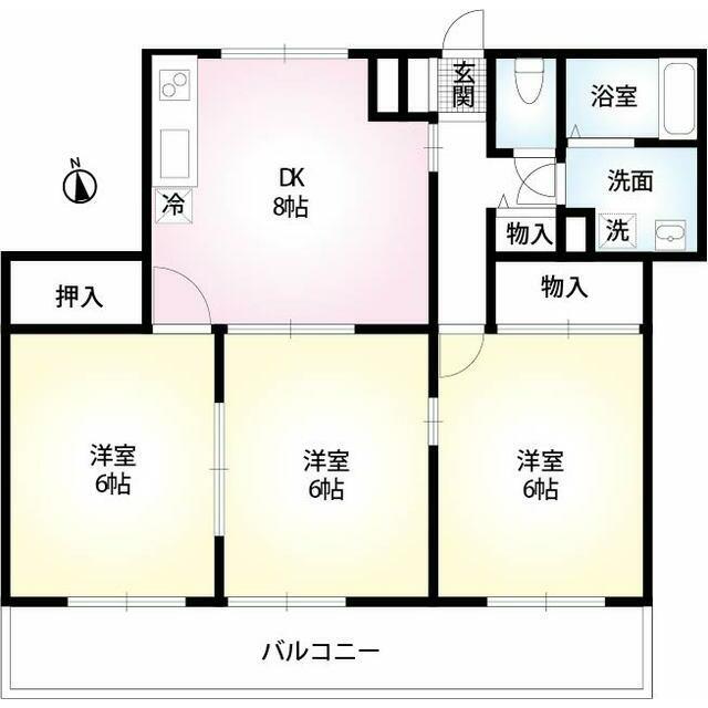 ファミール鵠沼 間取り