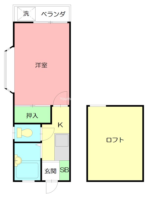 六番館 間取り