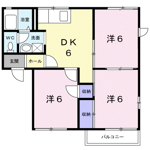 エーデルハイムＡ 間取り