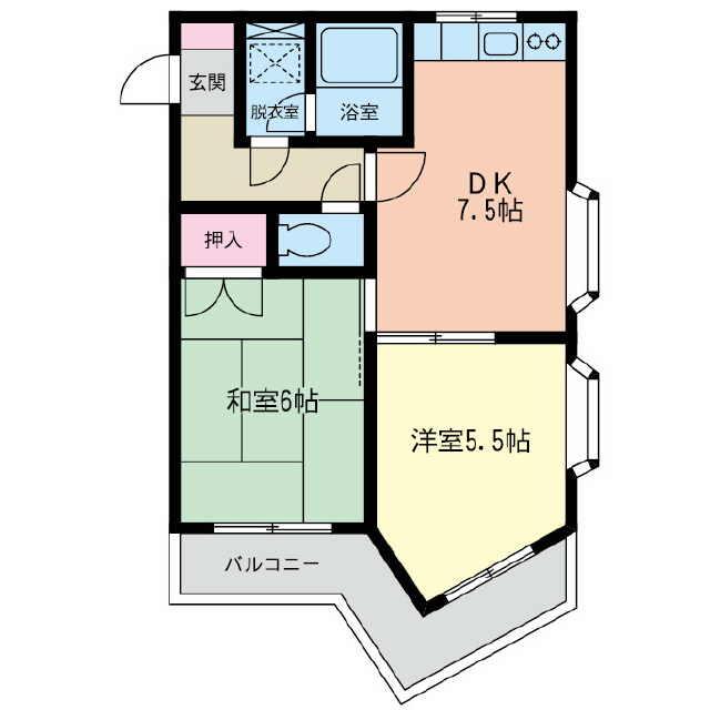 座間ライフマンション 間取り