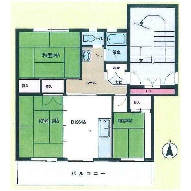 東高森団地 間取り