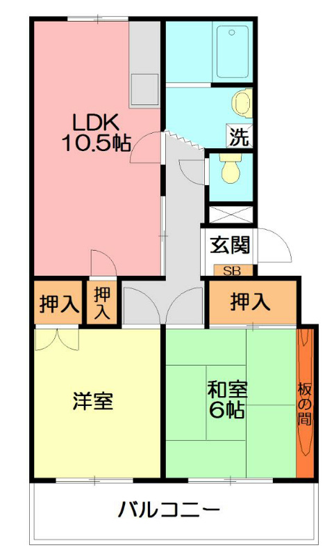 CASAあけぼの 間取り