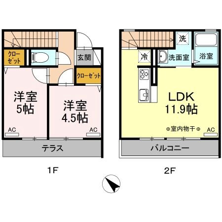 ソワニエ松が岡 間取り