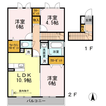 エクセルパークⅡ 間取り