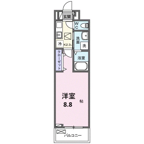 ラ・トゥール湘南Ⅱ 間取り