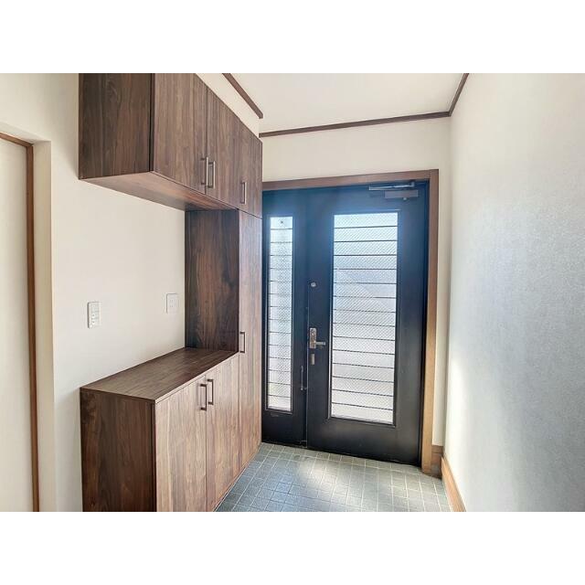 大秦町戸建て貸家 玄関