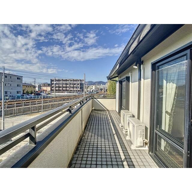 大秦町戸建て貸家 ベランダ