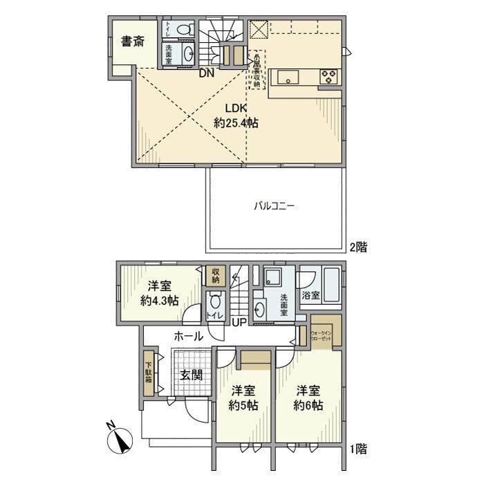 本鵠沼戸建 間取り
