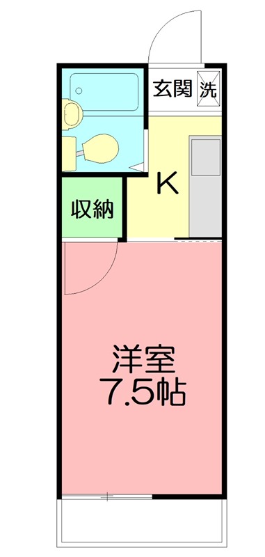 コーポアルファー 間取り