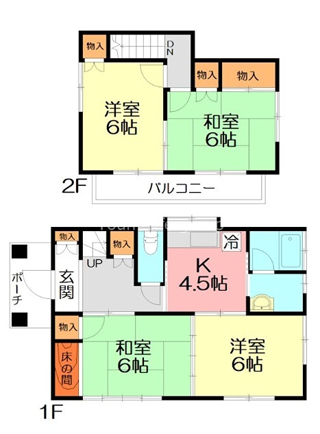 杉久保北貸家 間取り