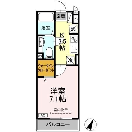 アンソレイユ港南台 間取り