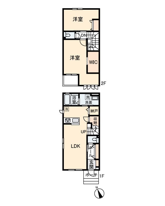 リベルテ平沢　A 間取り