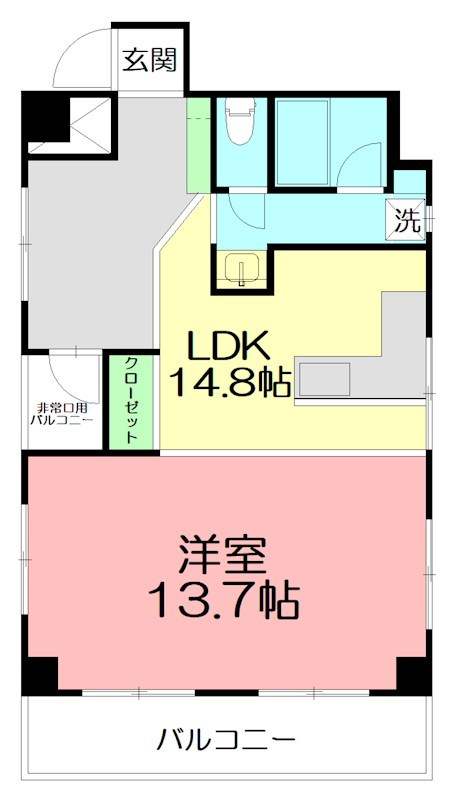 アール・ケープラザ東戸塚Ⅰ 間取り