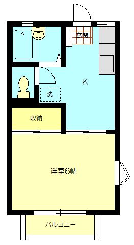 クローカス池田Ａ 間取り