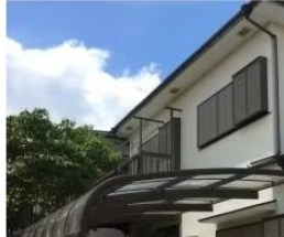 曽比１７６５貸家 ベランダ