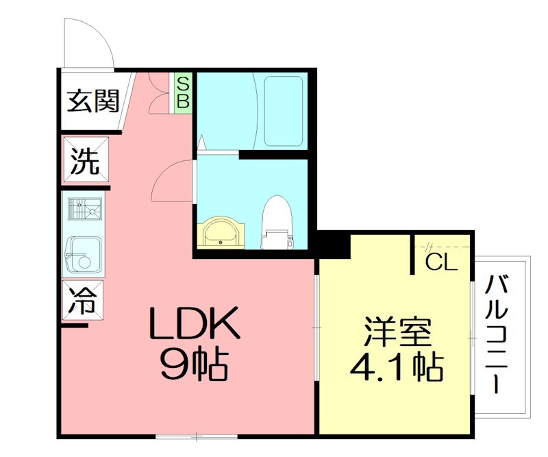 ラムフォーリア愛甲石田 間取り