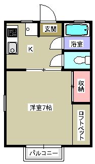 ジュネス石井 間取り