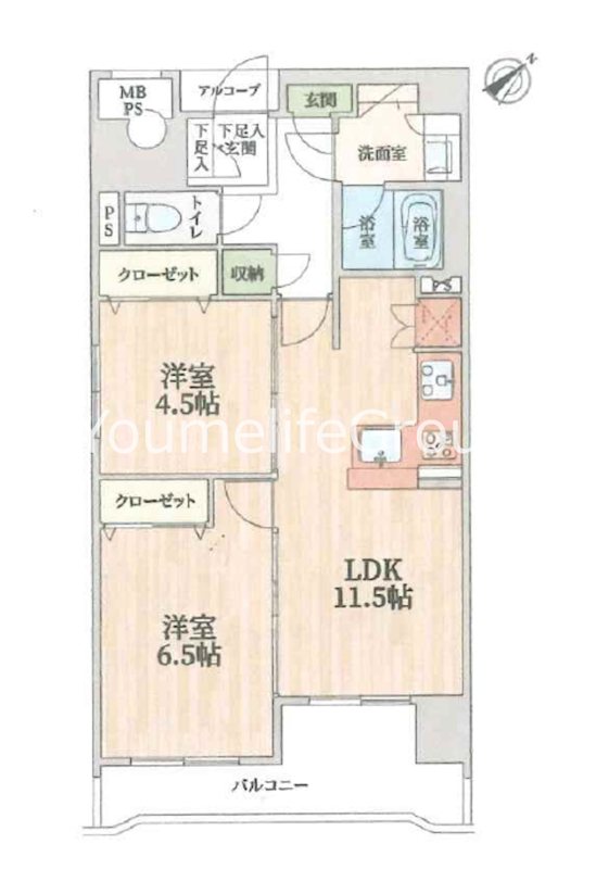 クリオ藤沢弐番館の物件画像2