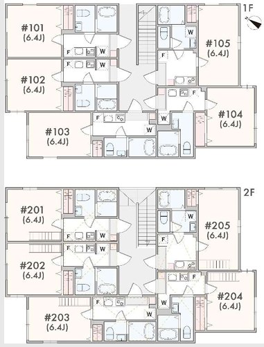 アザーレ・コラージュ東海大学前 間取り