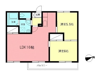 ファミーユ関野 間取り
