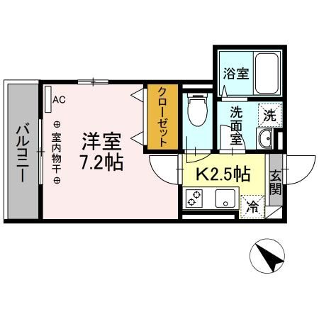 マ・メゾン鵠沼花沢　B 間取り