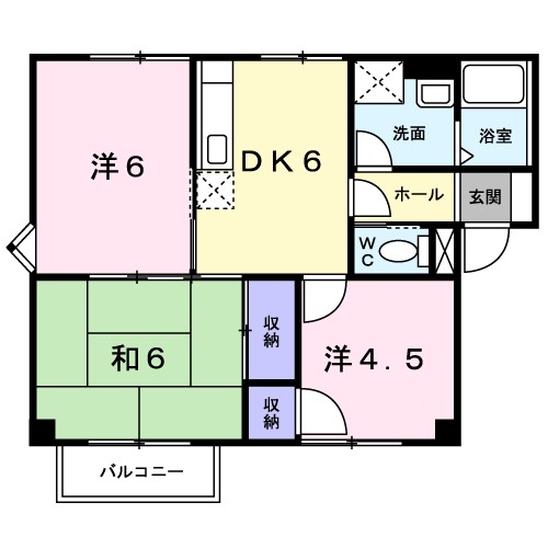 グリーンヴィラＡ 間取り