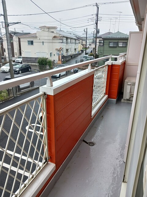 ハウス３００ ベランダ