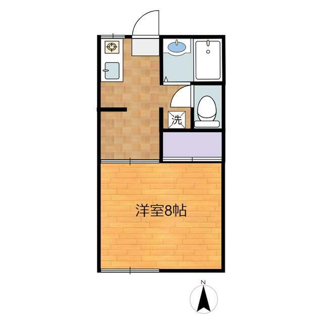 第二稲荷山ハイツ 間取り