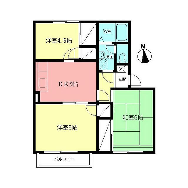 ハイツ清水谷Ａ 間取り