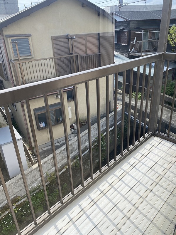 大町コーポ５ ベランダ