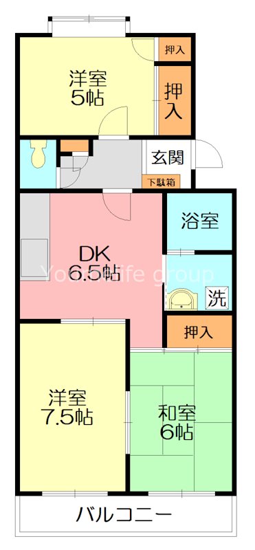 ラガール桐ケ谷 間取り