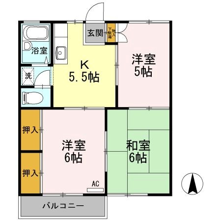 コーポ小池 間取り