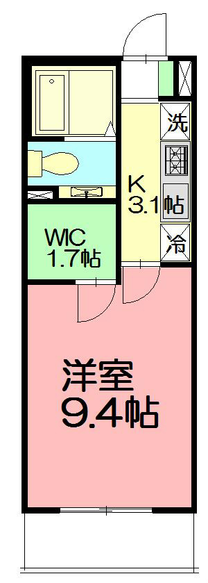 オクト鵠沼海岸 間取り
